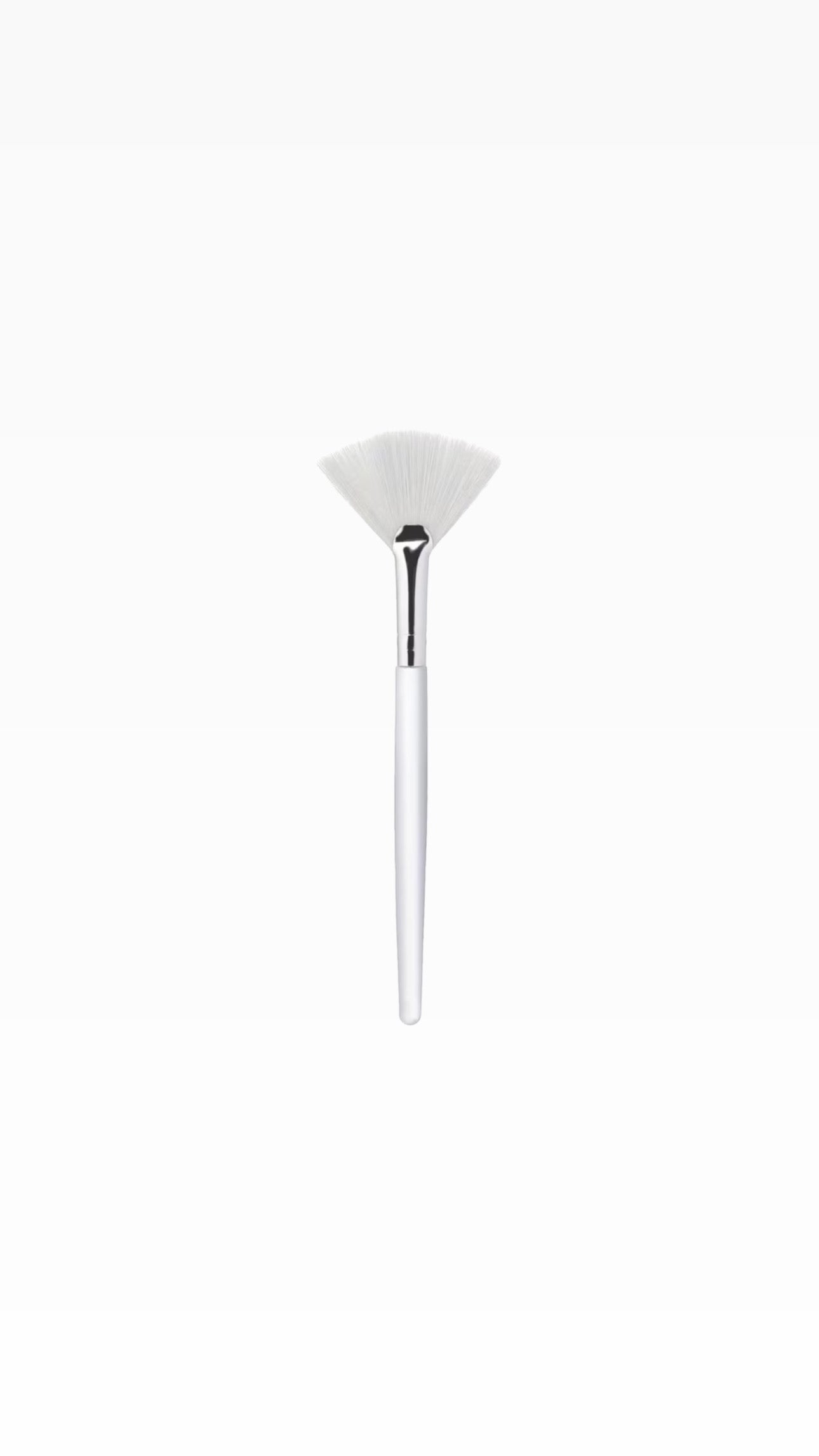 Facial fan brush