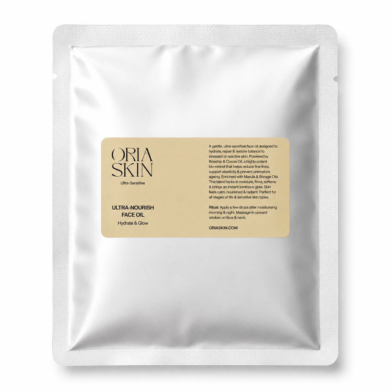 Ultra Sensitive Ultra Nourish Face Oil